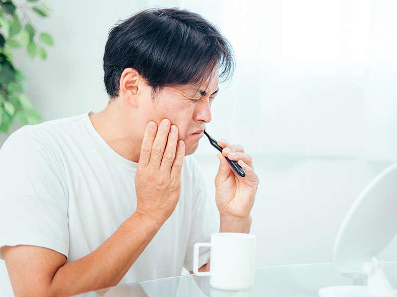 歯周病も早期の治療が重要です